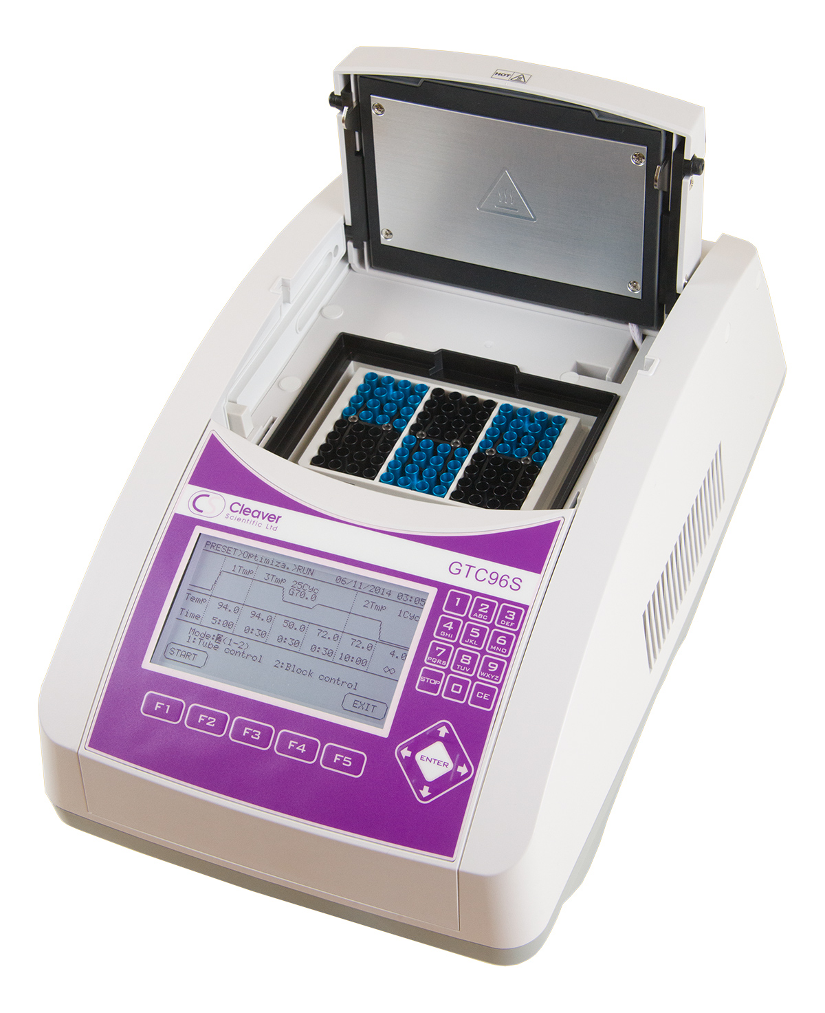 Cleaver Scientific: klasični PCR aparat GTC96S, 96 well Thermal Cycler