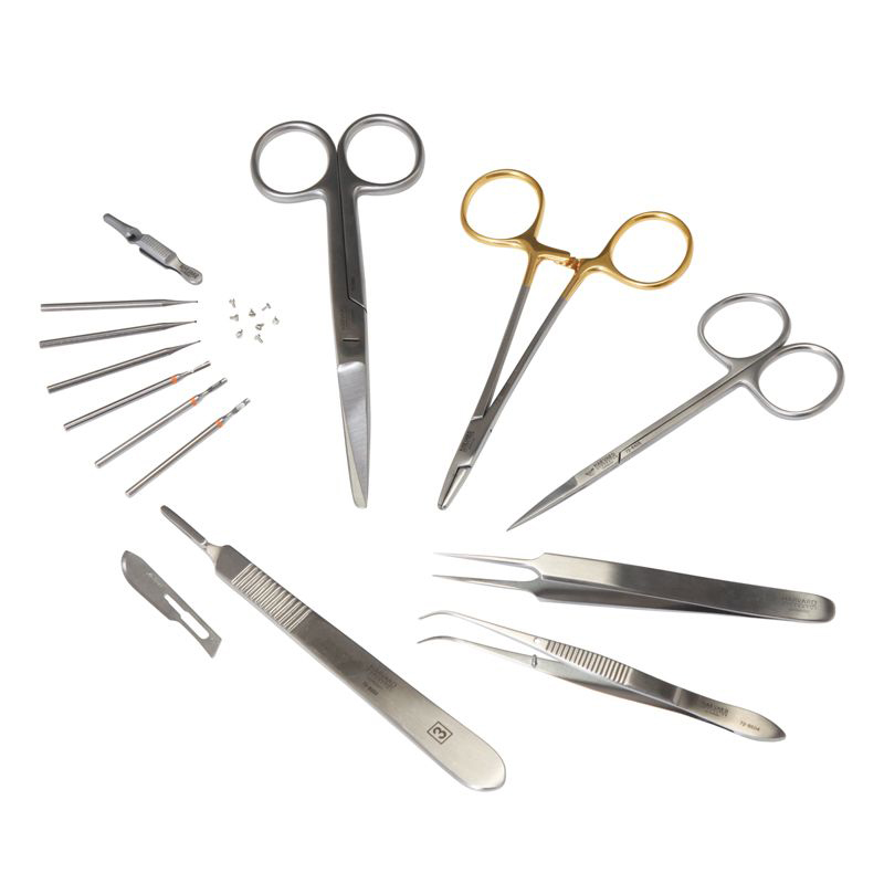 Harvard Apparatus (HA): kirurški instrumenti in kompleti (komplet za mikrodializo)